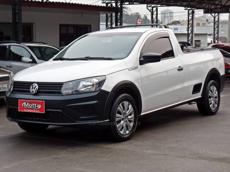 VOLKSWAGEN - SAVEIRO - 2018/2019 - Branca - R$ 54.500,00