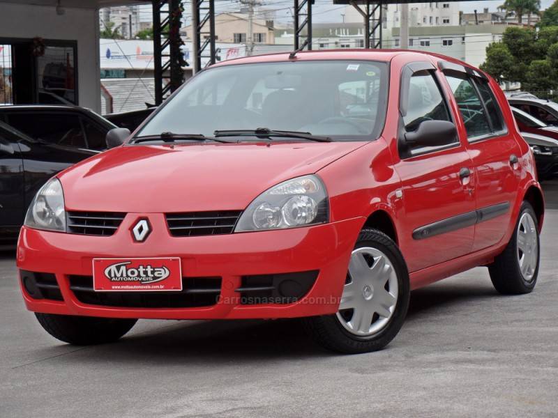 RENAULT - CLIO - 2009/2010 - Vermelha - R$ 23.800,00