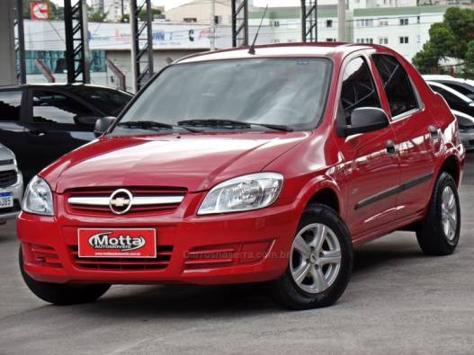 CHEVROLET - PRISMA - 2009/2010 - Vermelha - Sob Consulta