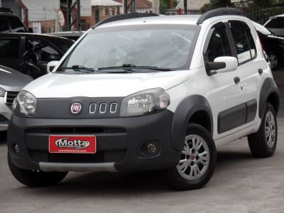 FIAT - UNO - 2013/2014 - Branca - Sob Consulta