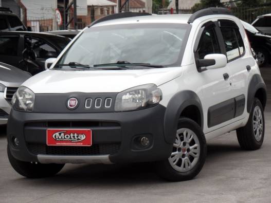 FIAT - UNO - 2013/2014 - Branca - Sob Consulta