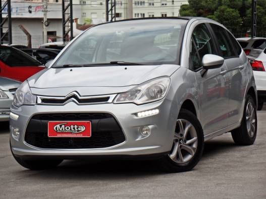 CITROËN - C3 - 2014/2014 - Prata - Sob Consulta