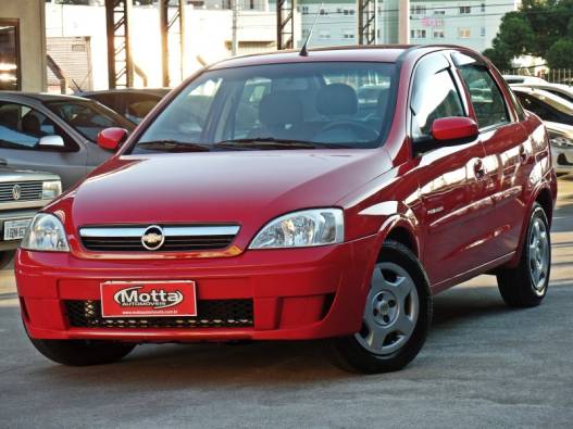 CHEVROLET - CORSA - 2009/2010 - Vermelha - Sob Consulta