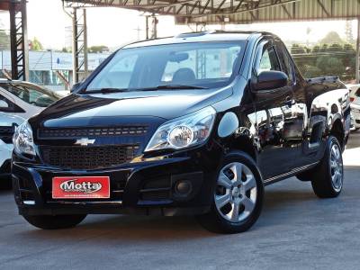 CHEVROLET - MONTANA - 2016/2017 - Preta - R$ 51.800,00