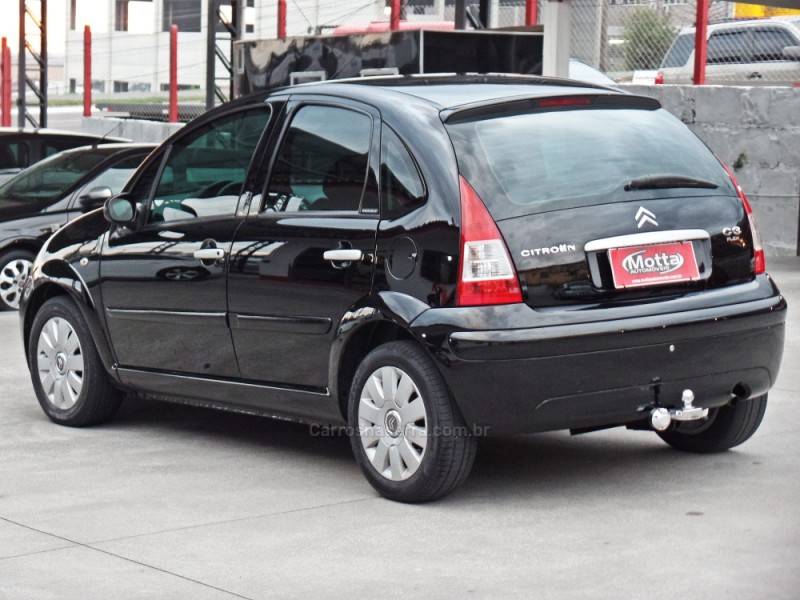 CITROËN - C3 - 2008/2009 - Preta - R$ 25.800,00