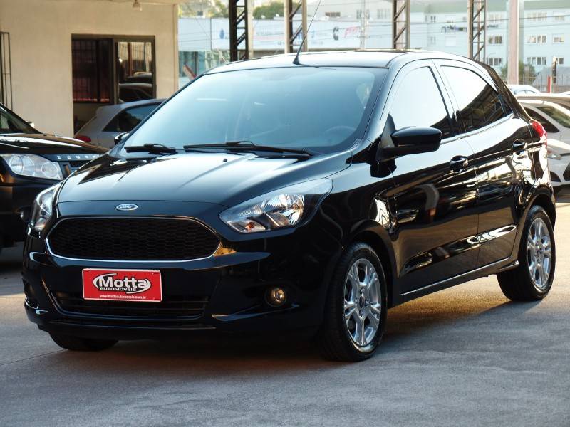 FORD - KA - 2017/2018 - Preta - R$ 47.800,00