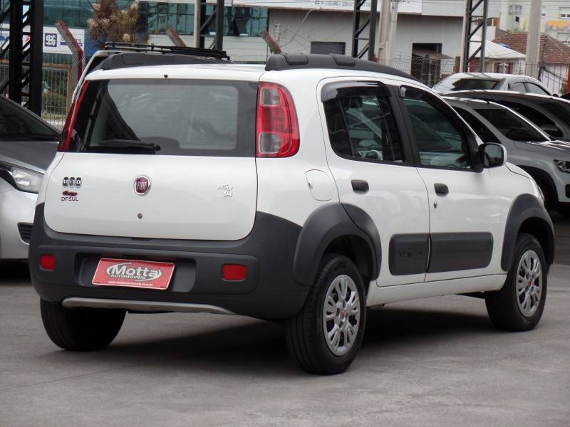 FIAT - UNO - 2013/2014 - Branca - Sob Consulta