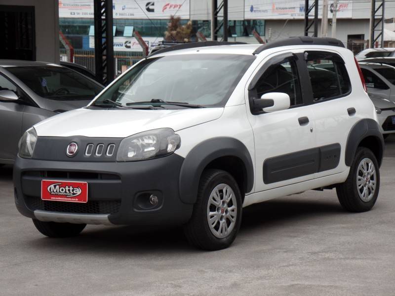 FIAT - UNO - 2013/2014 - Branca - Sob Consulta
