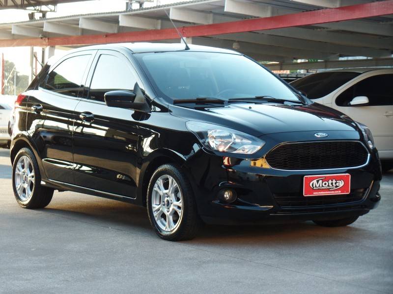 FORD - KA - 2017/2018 - Preta - R$ 47.800,00