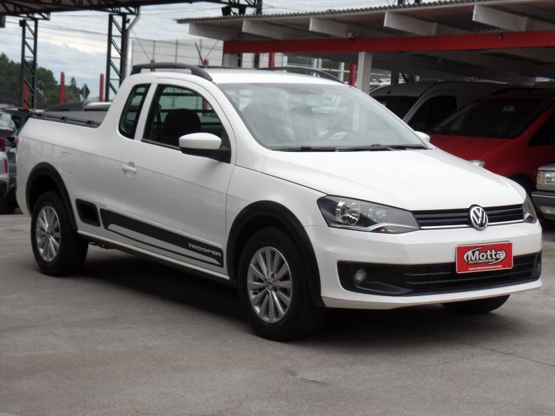 VOLKSWAGEN - SAVEIRO - 2014/2014 - Branca - Sob Consulta