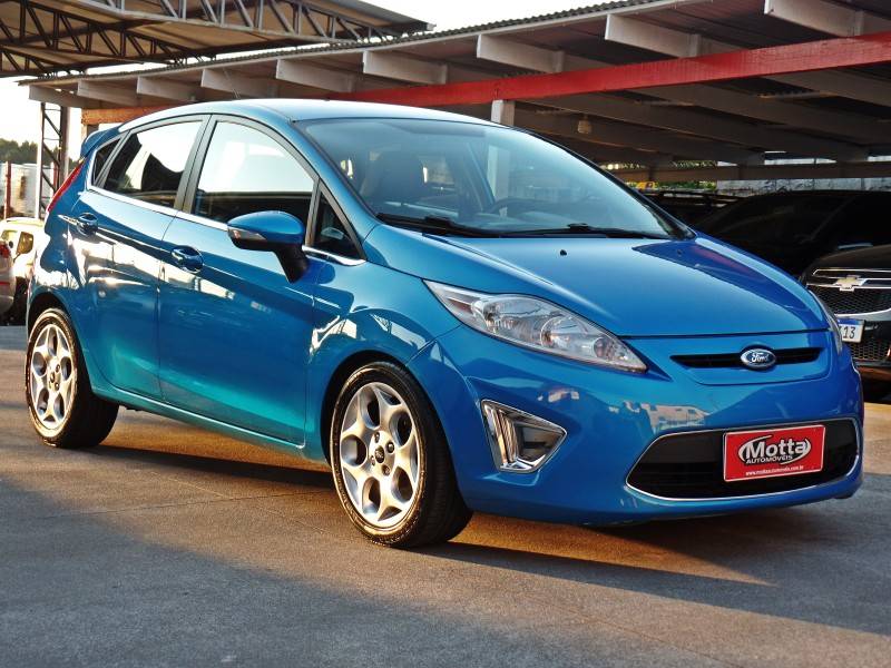 FORD - FIESTA - 2012/2012 - Azul - Sob Consulta