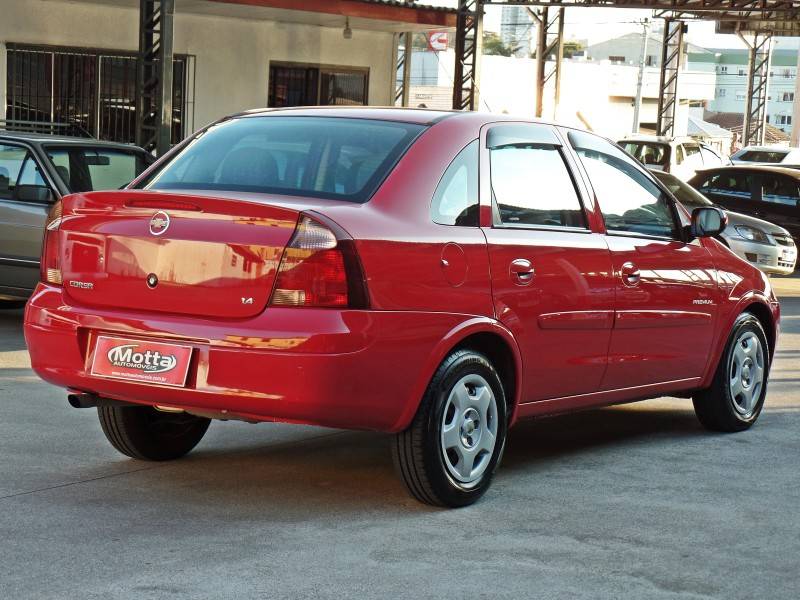 CHEVROLET - CORSA - 2009/2010 - Vermelha - Sob Consulta
