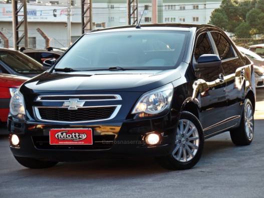 CHEVROLET - COBALT - 2013/2014 - Preta - R$ 44.800,00