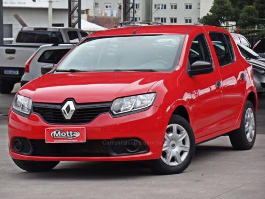 RENAULT - SANDERO - 2016/2017 - Vermelha - R$ 41.900,00