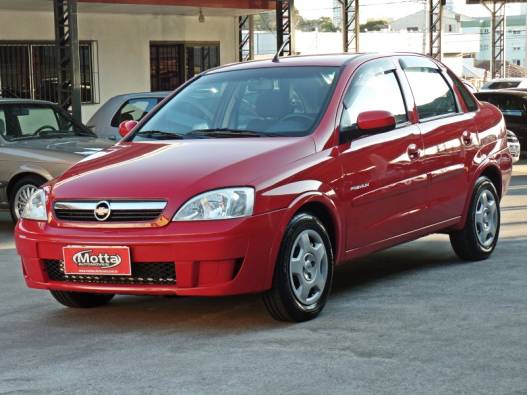 CHEVROLET - CORSA - 2009/2010 - Vermelha - Sob Consulta