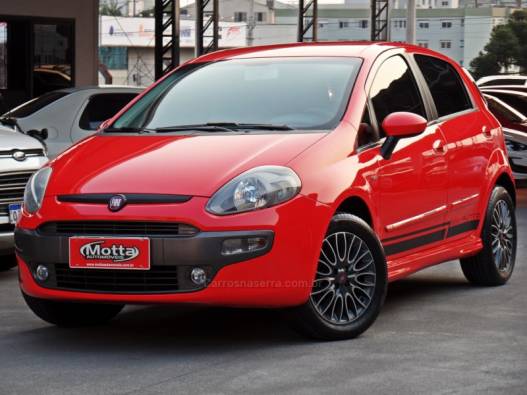 FIAT - PUNTO - 2012/2013 - Vermelha - R$ 44.800,00