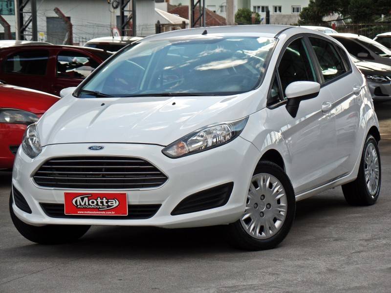 FORD - FIESTA - 2014/2015 - Branca - Sob Consulta
