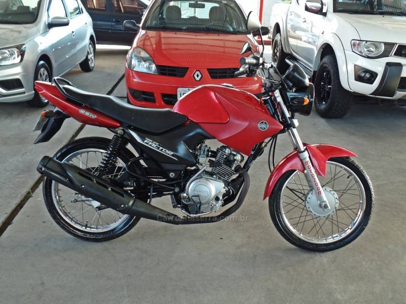 YAMAHA - FACTOR YBR - 2010/2011 - Vermelha - R$ 8.000,00