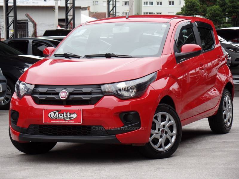 FIAT - MOBI - 2017/2018 - Vermelha - R$ 44.800,00