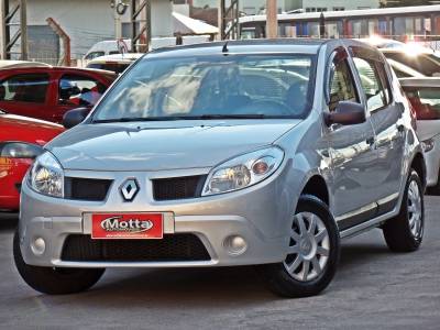 RENAULT - SANDERO - 2009/2010 - Prata - R$ 27.800,00