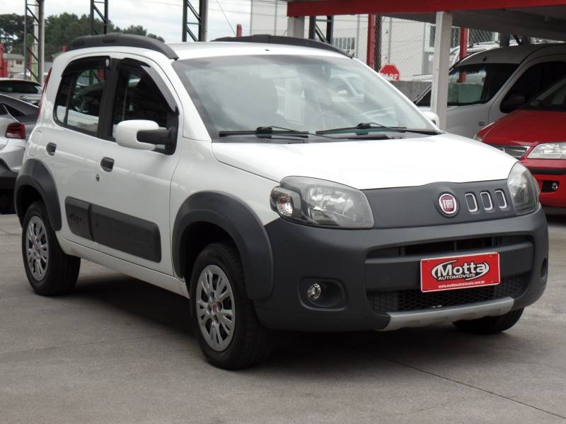 FIAT - UNO - 2013/2014 - Branca - Sob Consulta