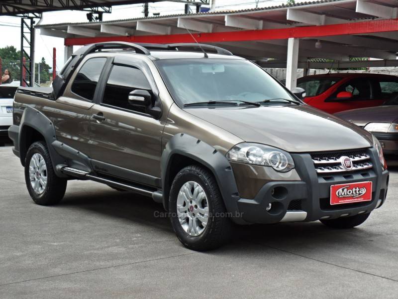 FIAT - STRADA - 2009/2010 - Cinza - Sob Consulta