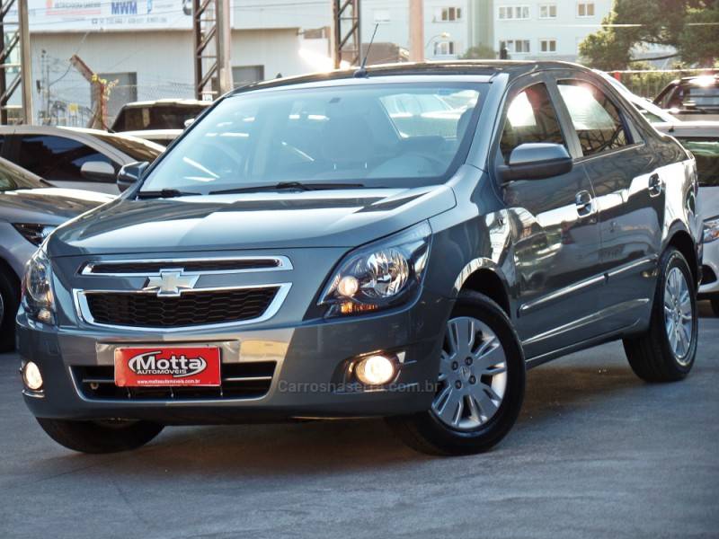 CHEVROLET - COBALT - 2013/2014 - Cinza - R$ 47.800,00